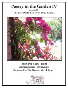 Live poets to share prose at ‘Poetry in the Garden’ event item-thumbnail