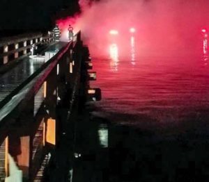 Fire on the Fishery pier item-thumbnail