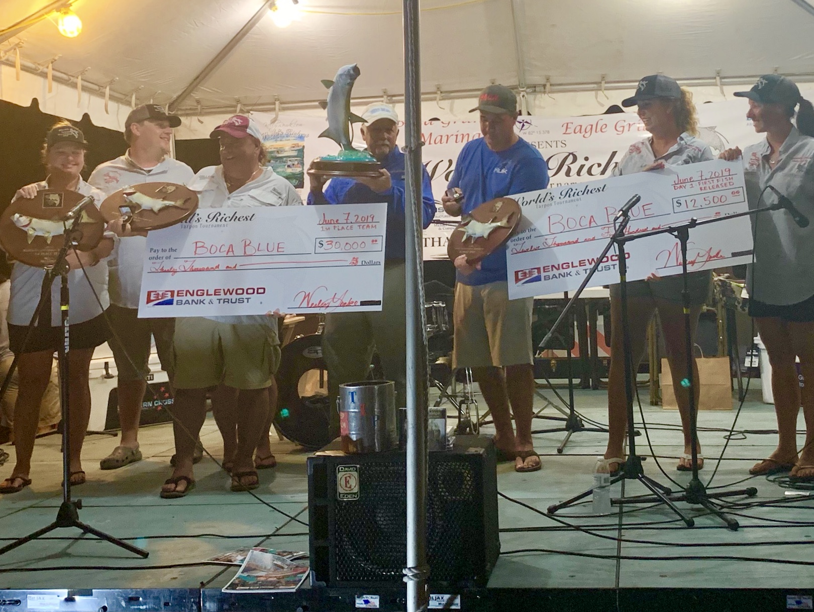 Boca Blue takes top honors in World’s Richest Tarpon Tournament! Boca