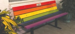 Garden Club presents Lolo Weir Memorial Buddy Bench to The Island School item-thumbnail