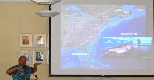 Shark research expert speaks to island crowd: Unama’ki makes her way to the Pass item-thumbnail