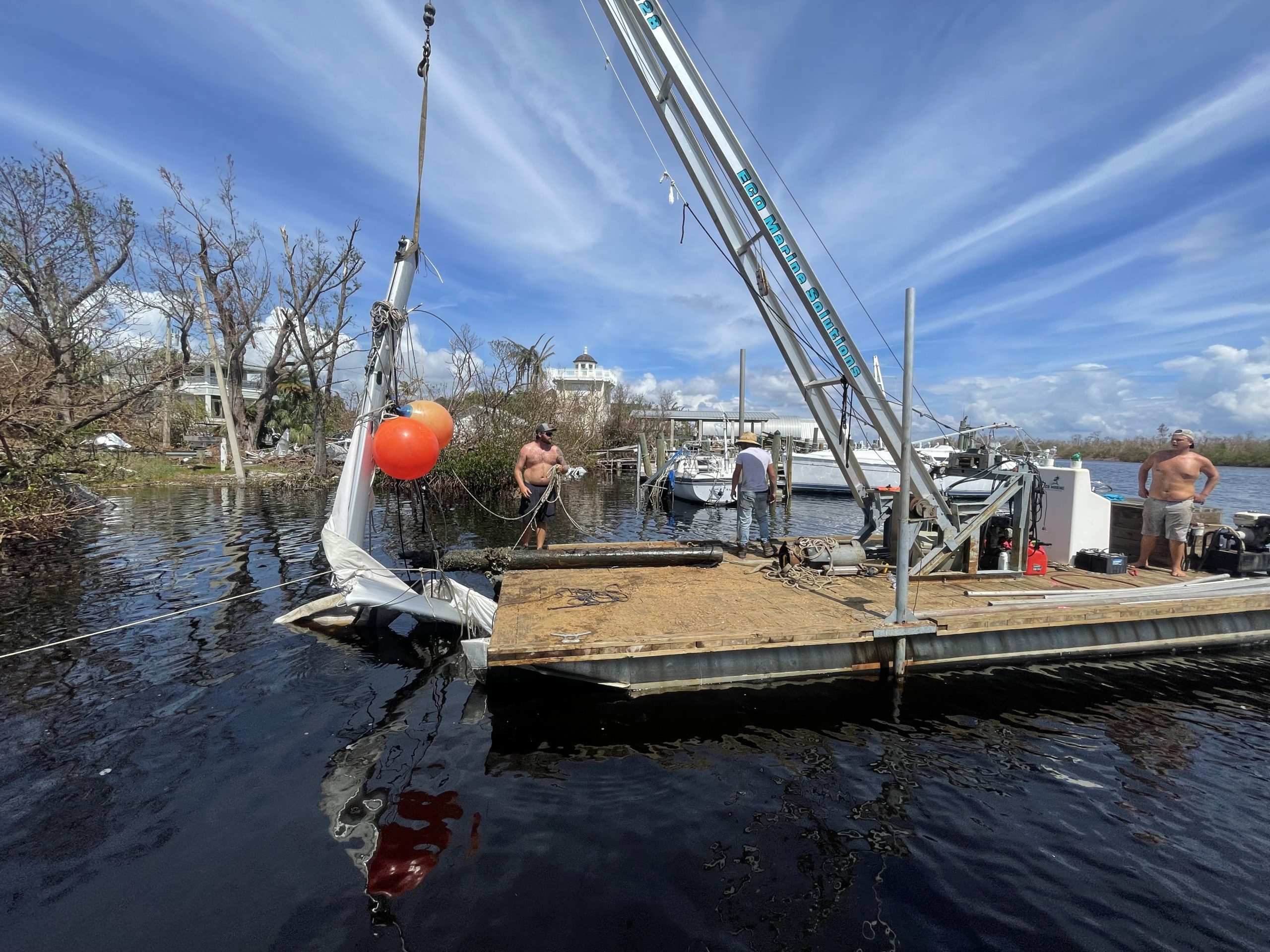 Stranded sailboat rescue depicts just how things work here | Boca Beacon