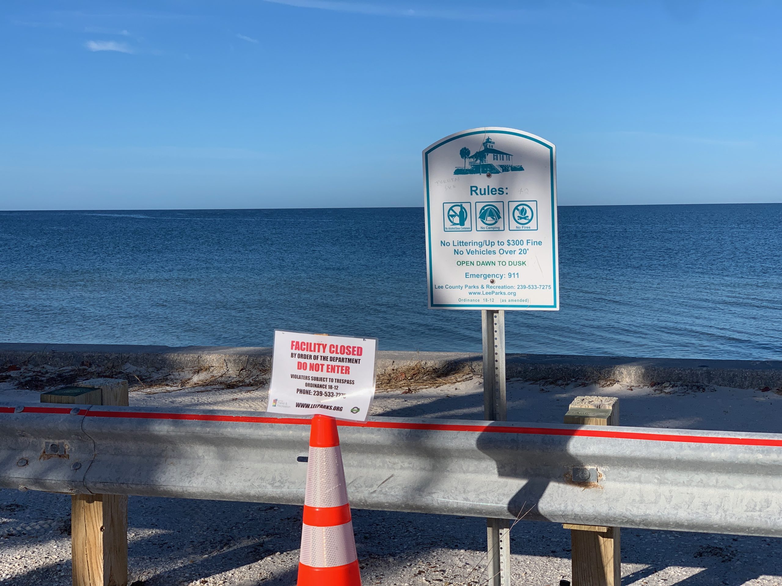 Why are our beaches, playground and 5th Street docks closed? | Boca Beacon