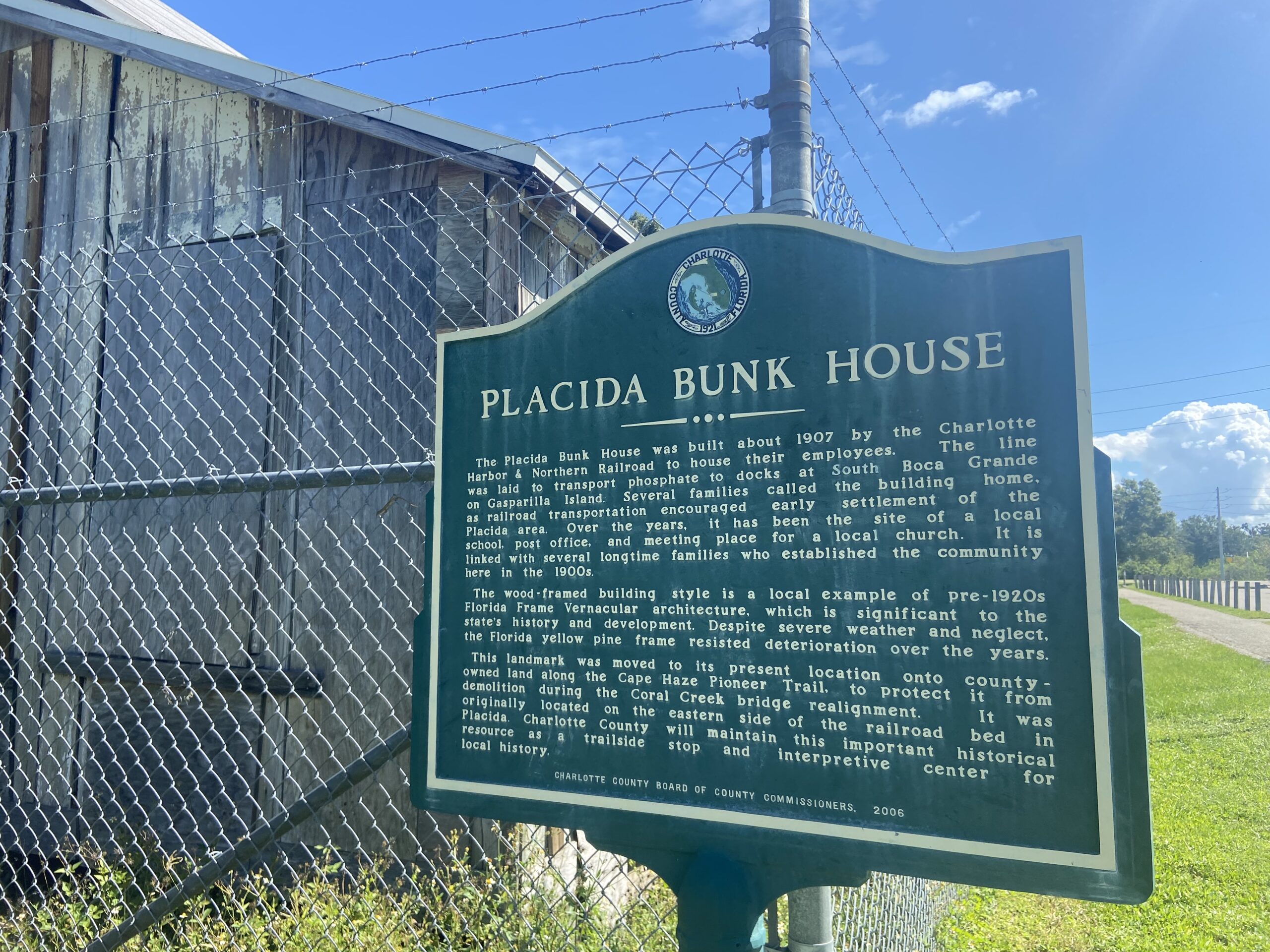 Charlotte County Ponders Fate of Historic Placida Bunkhouse Boca Beacon