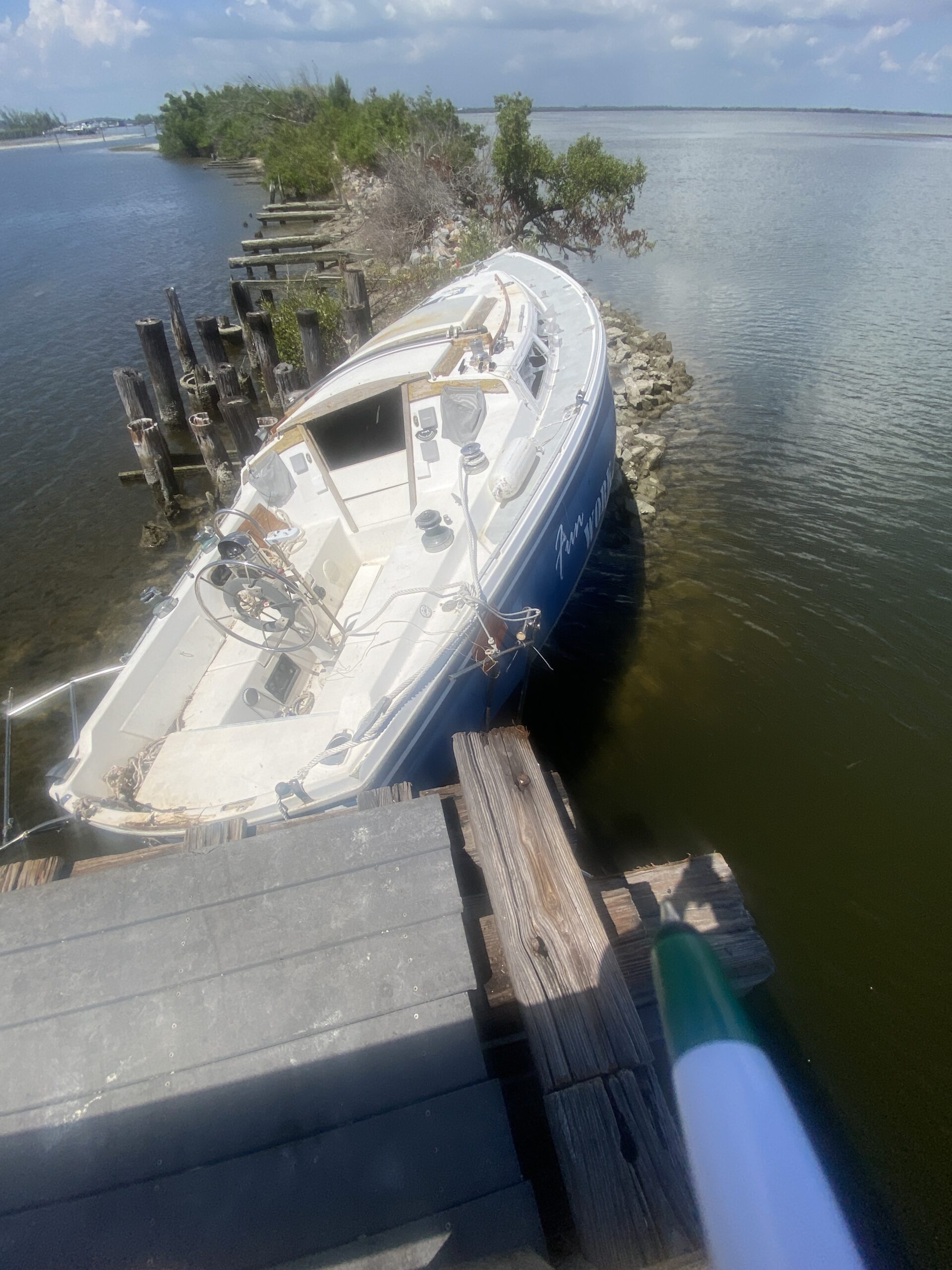 Boca Grande Fishing Pier damaged by Hurricane Helene | Boca Beacon