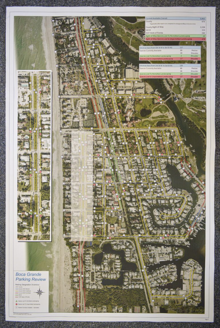 Maps detail island parking spots, right-of-way landscaping | Boca Beacon